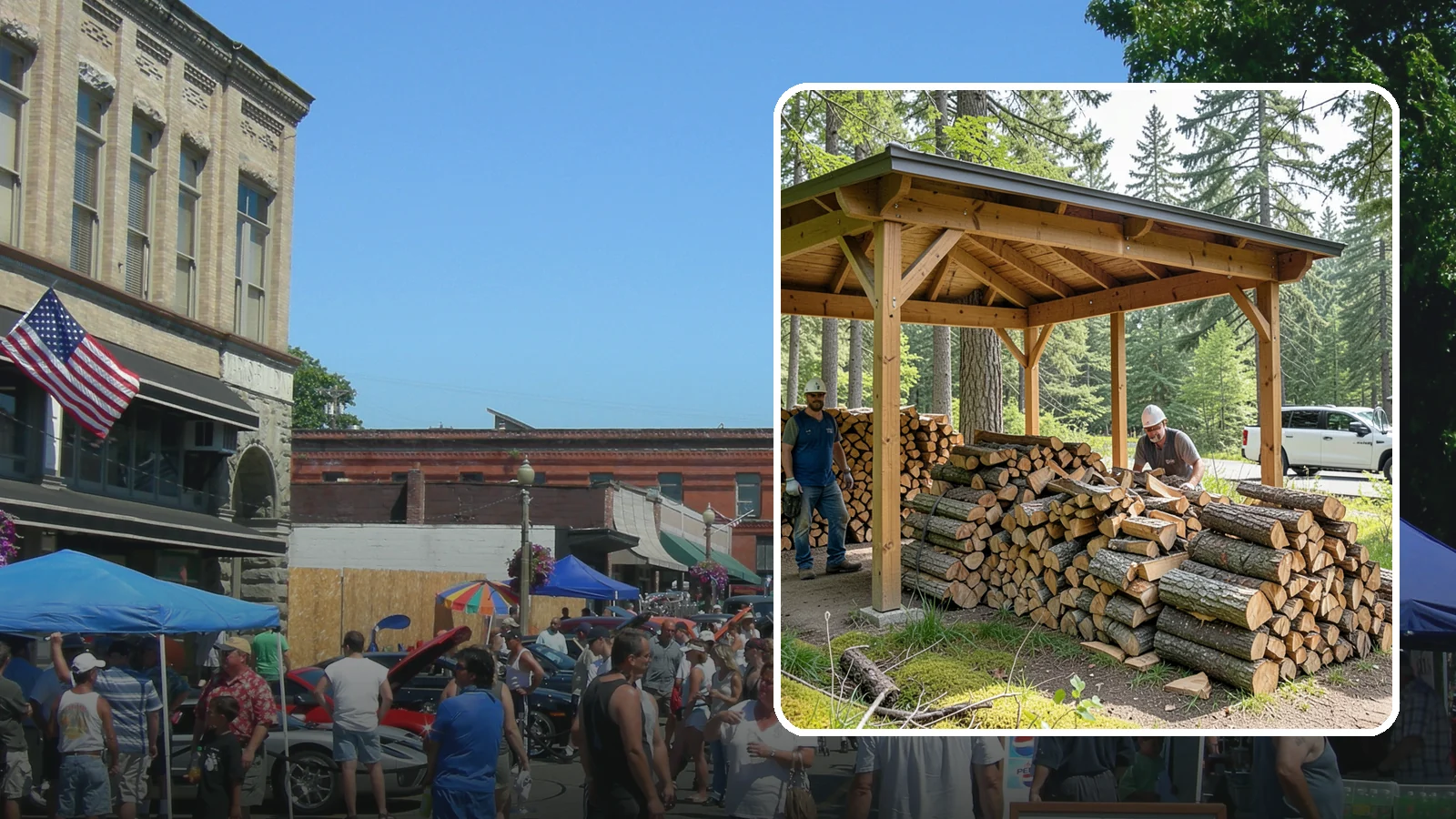 Firewood Covers in Snohomish, Snohomish County, WA - We provide weatherproof firewood covers that shield your stack from constant Pacific Northwest rain while still letting it...