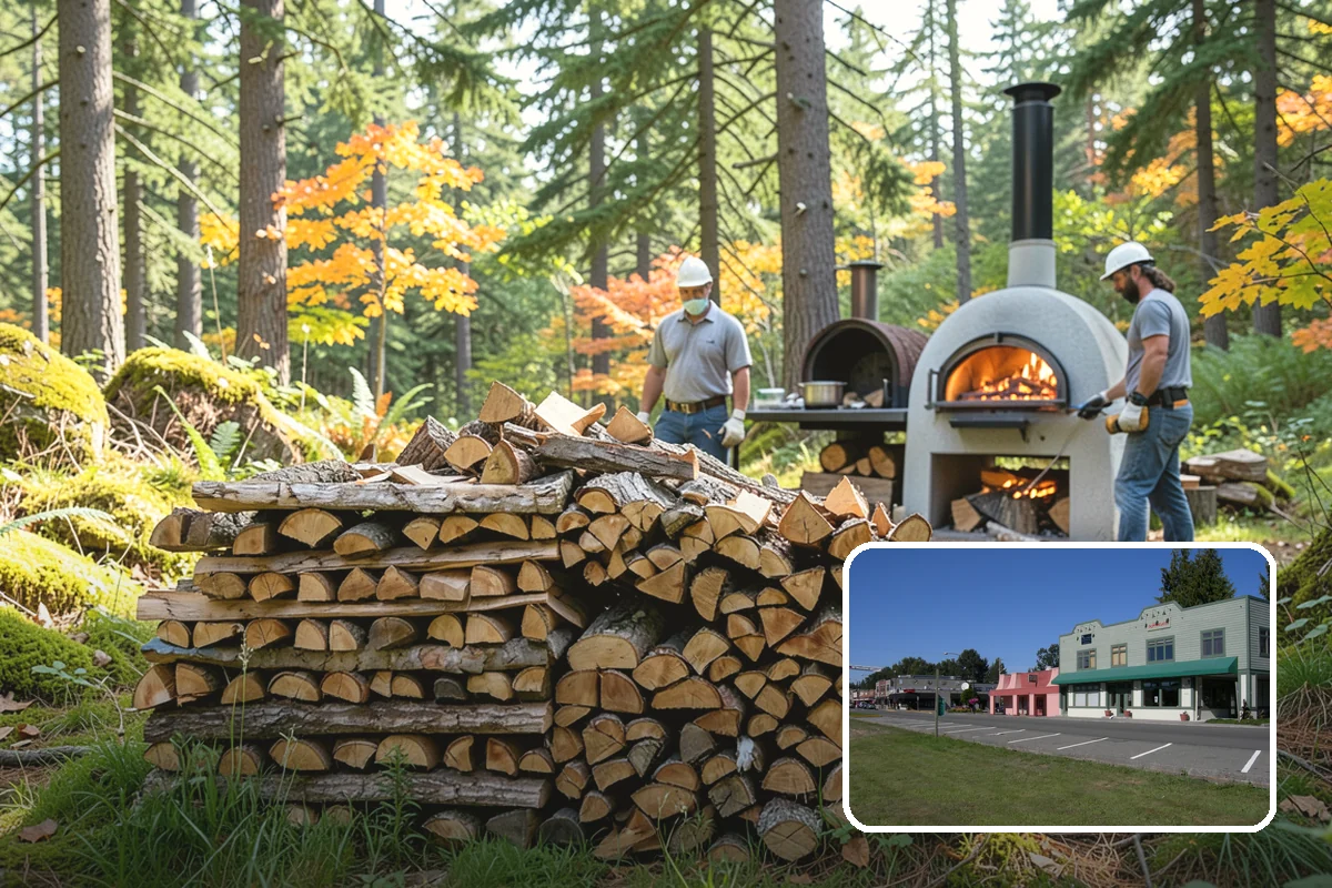 Firewood Covers in Snoqualmie, King County, WA - Blocks rain and snow from re-wetting seasoned wood