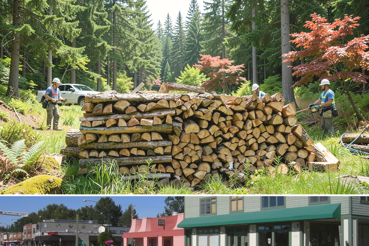 Firewood Covers in Snoqualmie, King County, WA - Add covers before the fall rains set in so your summer-seasoned wood stays ready to burn.
