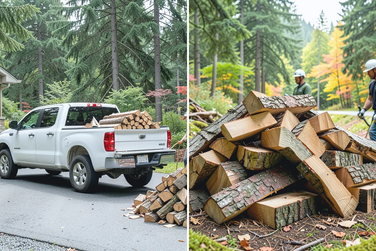 Firewood Covers in South Prairie, Pierce County, WA - Measure your stack dimensions and exposure