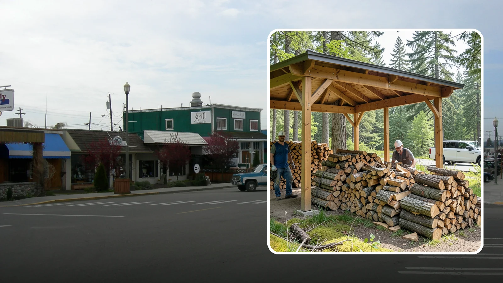 Firewood Covers in Stanwood, Snohomish County, WA - We provide weatherproof firewood covers that shield your stack from constant Pacific Northwest rain while still letting it...
