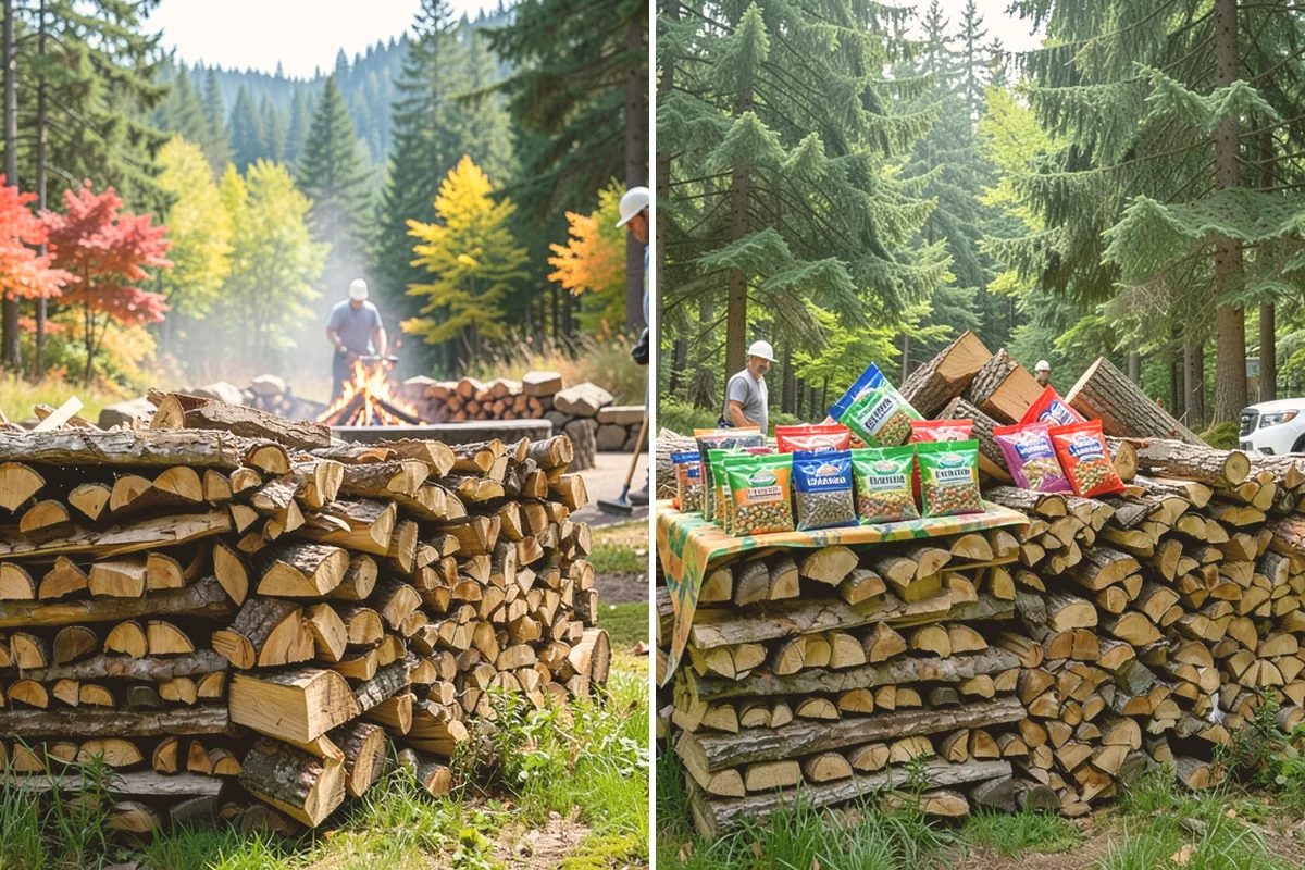 Firewood Covers in Stanwood, Snohomish County, WA - Measure your stack dimensions and exposure
