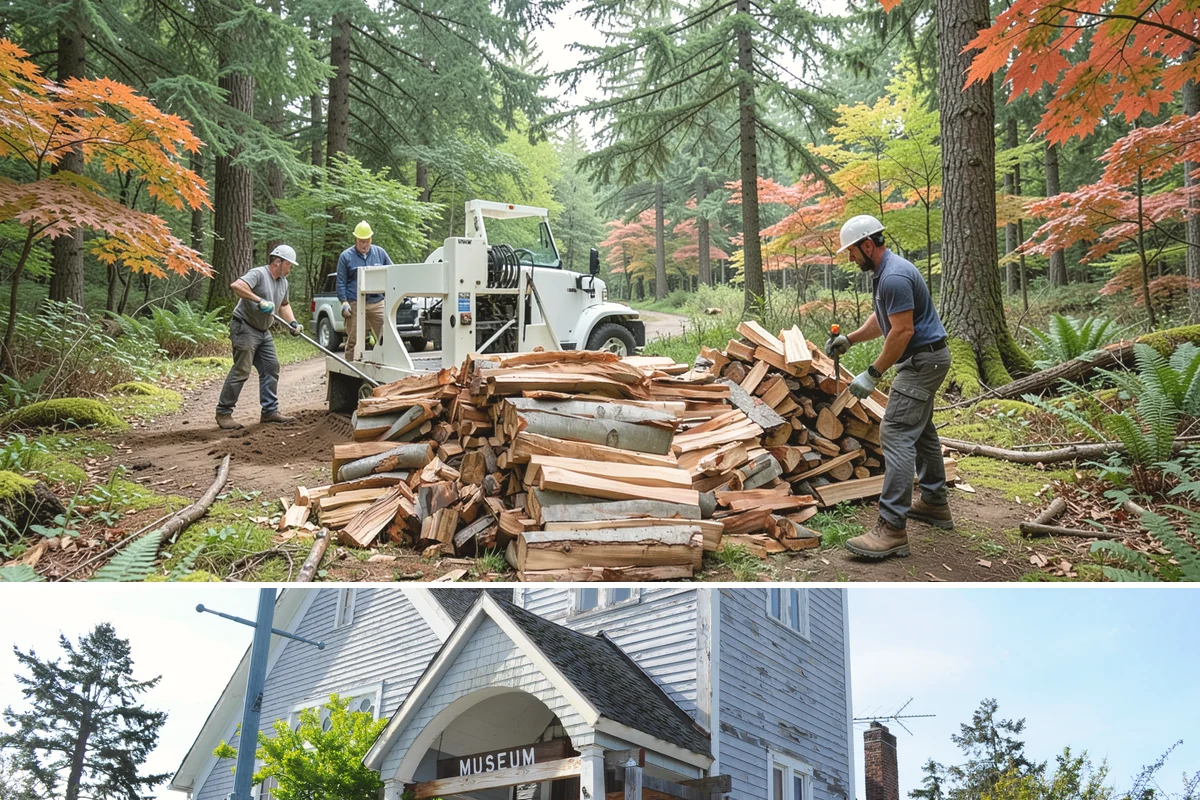 Firewood Covers in Steilacoom, Pierce County, WA - Add covers before the fall rains set in so your summer-seasoned wood stays ready to burn.