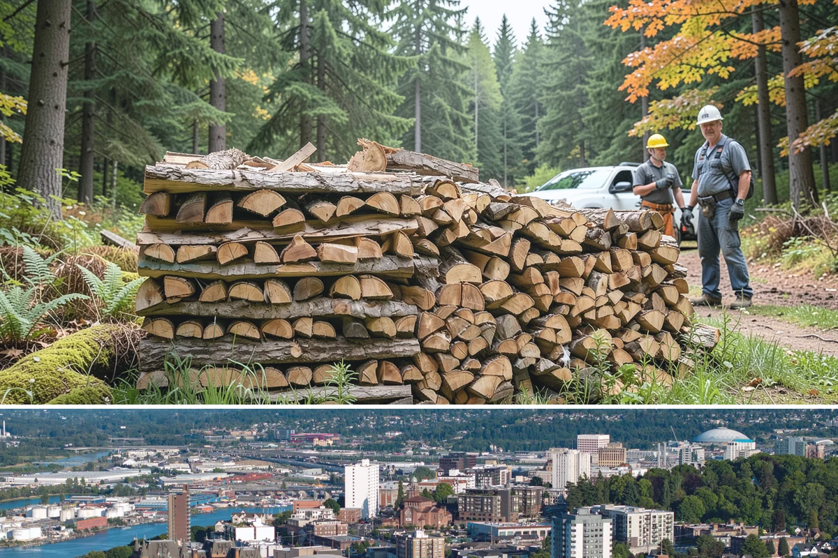 Firewood Covers in Tacoma, Pierce County, WA - Add covers before the fall rains set in so your summer-seasoned wood stays ready to burn.