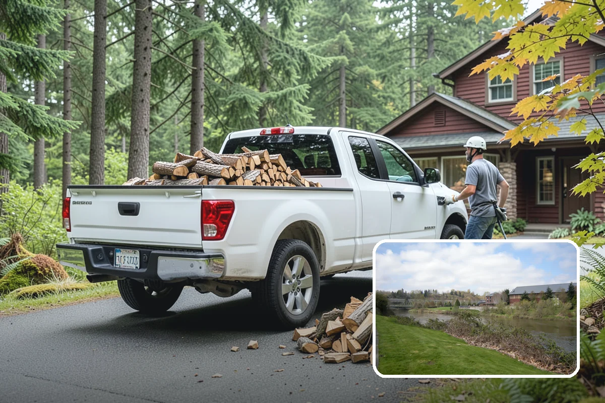 Firewood Covers in Tukwila, King County, WA - Blocks rain and snow from re-wetting seasoned wood