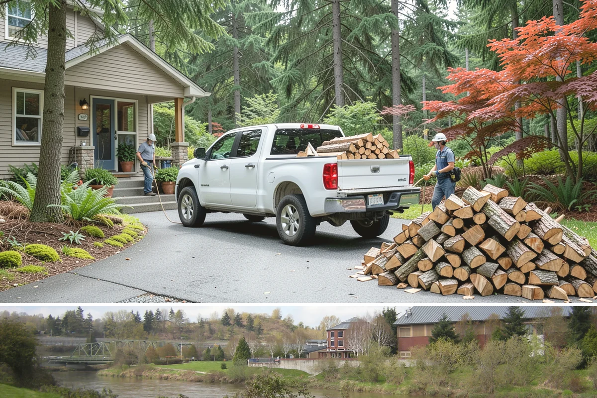 Firewood Covers in Tukwila, King County, WA - Add covers before the fall rains set in so your summer-seasoned wood stays ready to burn.