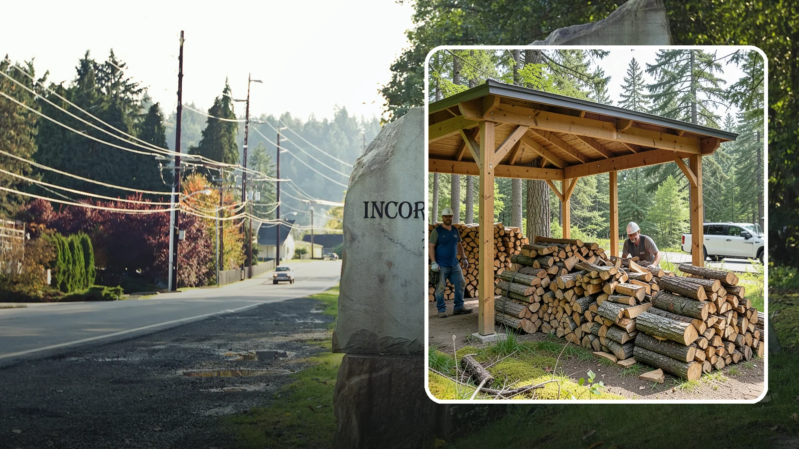 Firewood Covers in Wilkeson, Pierce County, WA - We provide weatherproof firewood covers that shield your stack from constant Pacific Northwest rain while still letting it...