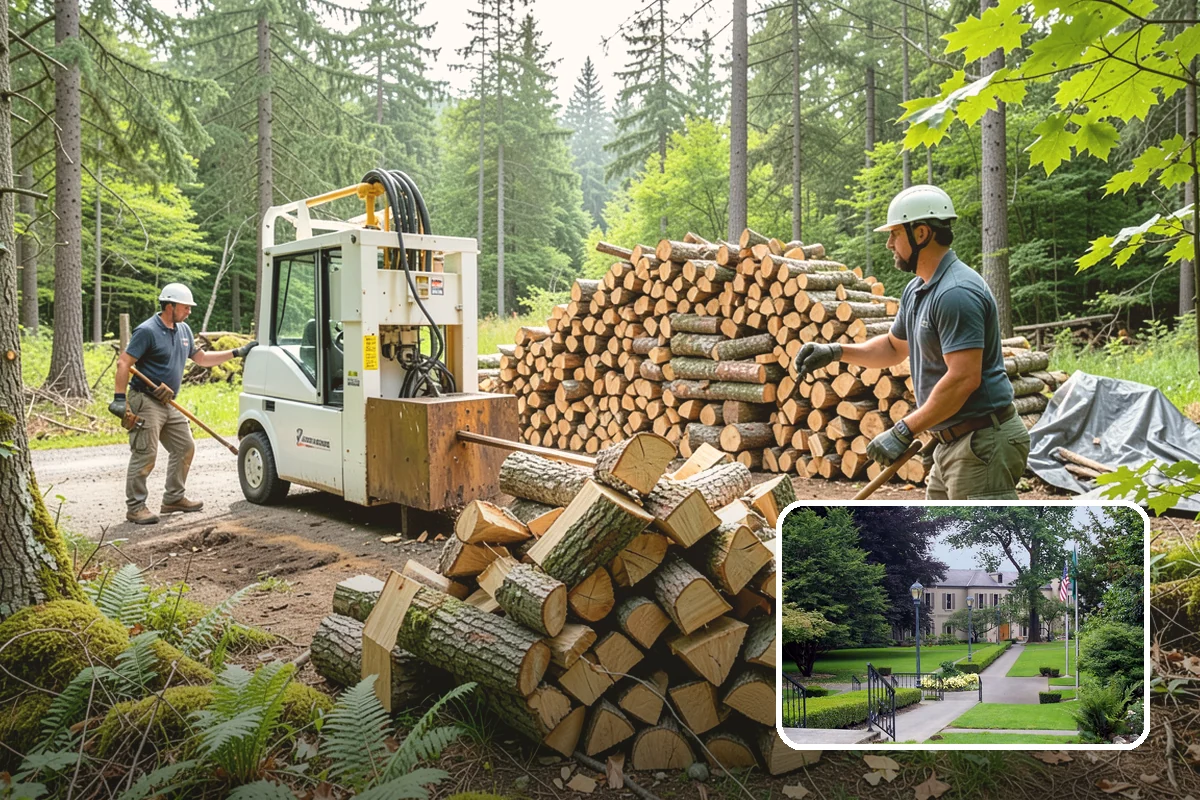 Firewood Covers in Woodinville, King County, WA - Blocks rain and snow from re-wetting seasoned wood