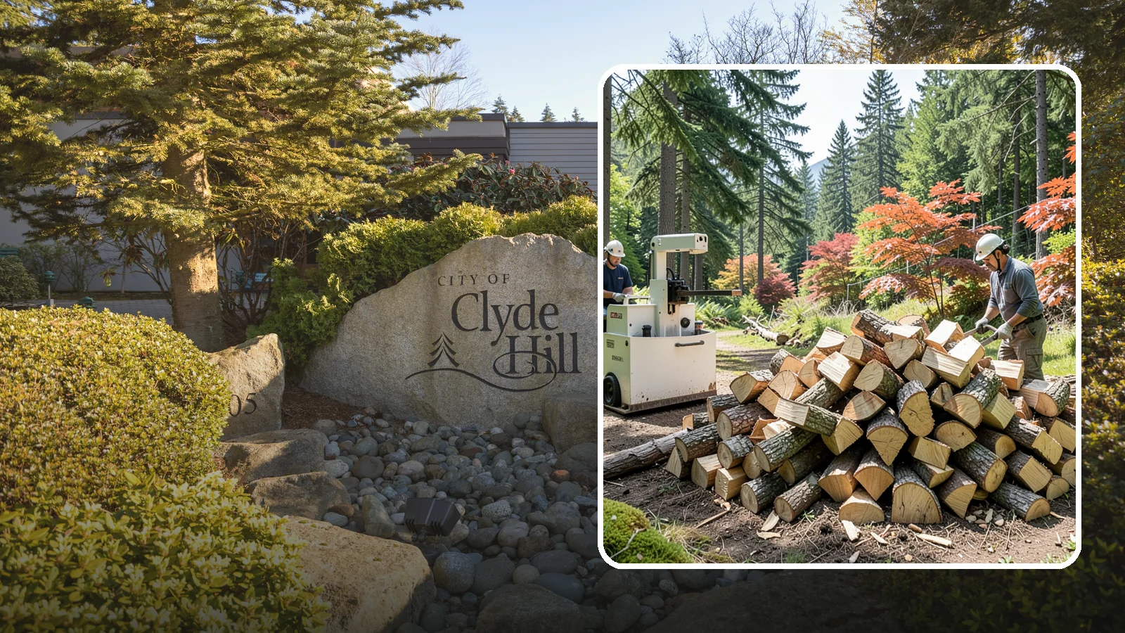 Firewood Cutting in Clyde Hill, King County, WA - Precise firewood cutting that brings logs down to the burn lengths your appliance needs.