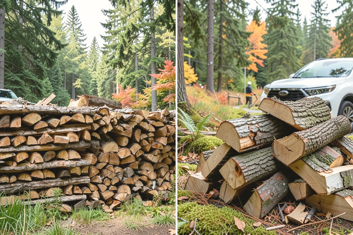 Firewood Cutting in Duvall, King County, WA - Confirm your target burn length and volume