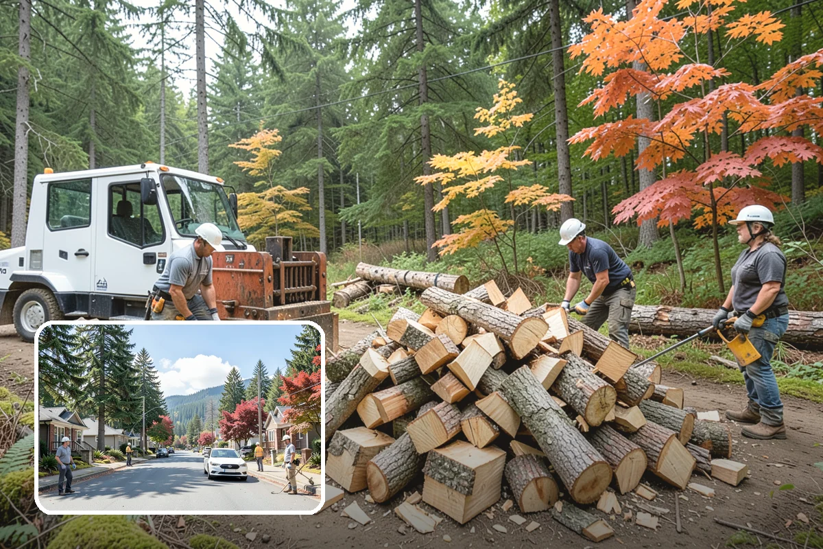 Firewood Cutting in Hunts Point, King County, WA - Consistent lengths that fit your appliance