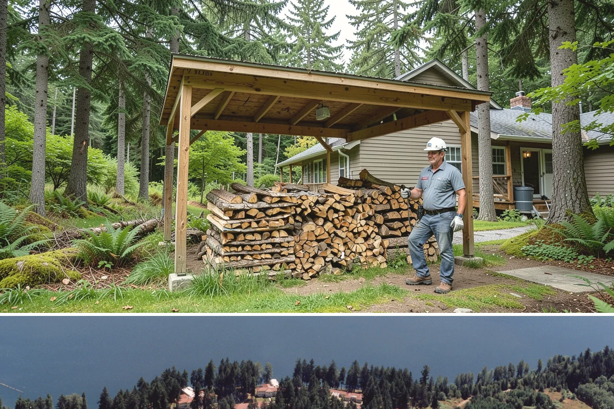Firewood Cutting in Lakewood, Pierce County, WA - Schedule cutting in spring or summer so pieces have the dry season to season before winter.