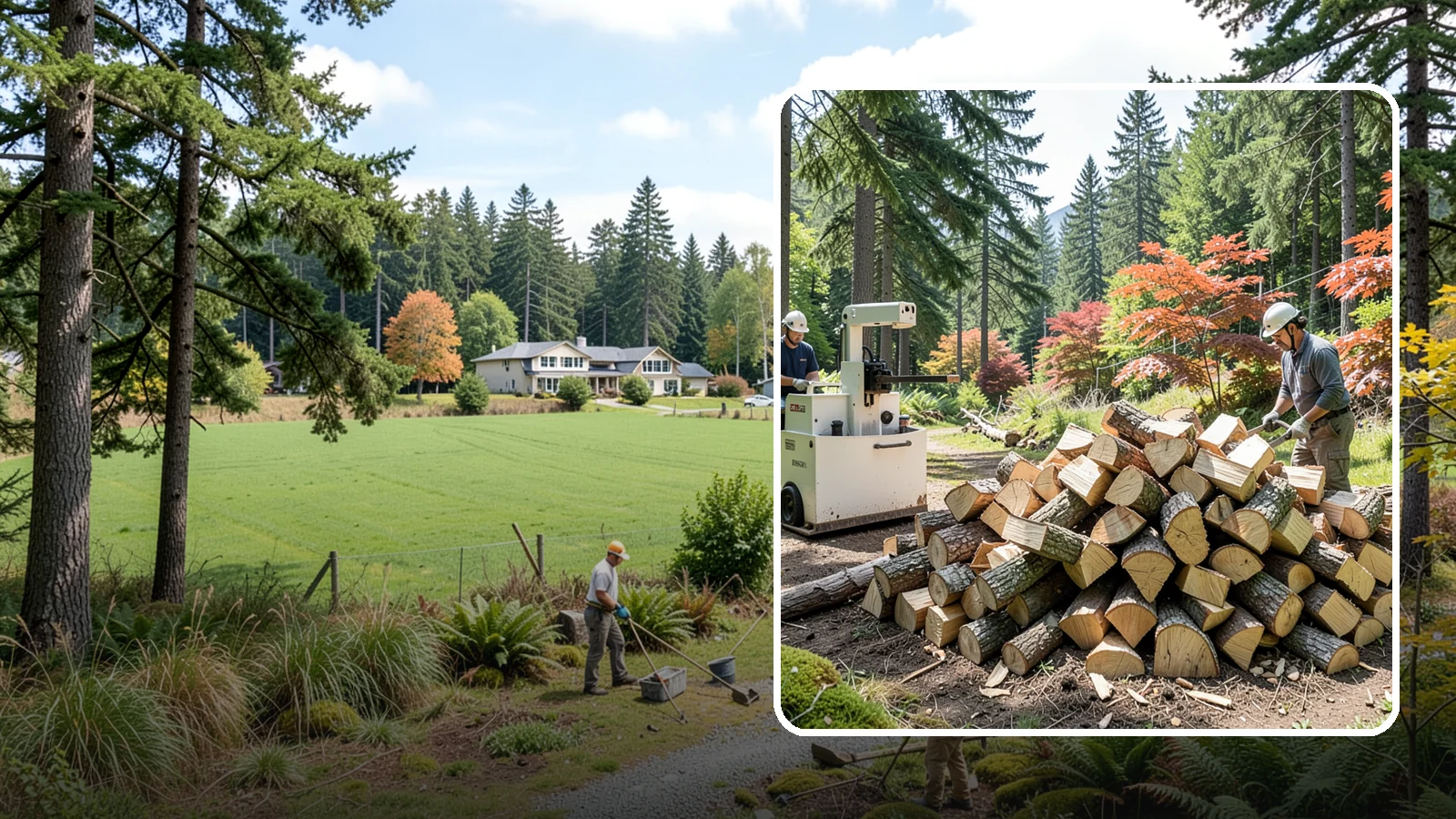 Firewood Cutting in Lyman, WA - Precise firewood cutting that brings logs down to the burn lengths your appliance needs.