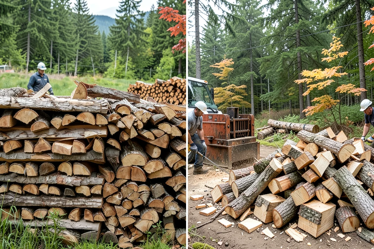 Firewood Cutting in Lyman, WA - Confirm your target burn length and volume
