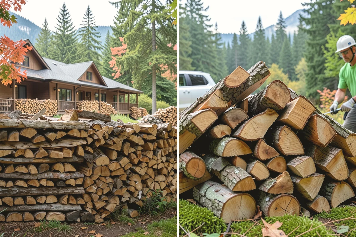 Firewood Cutting in Mercer Island, King County, WA - Confirm your target burn length and volume