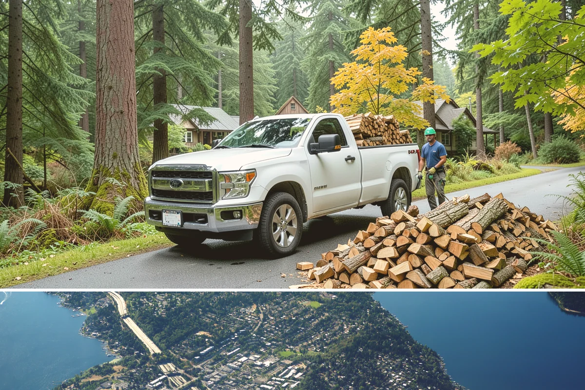 Firewood Cutting in Mercer Island, King County, WA - Schedule cutting in spring or summer so pieces have the dry season to season before winter.