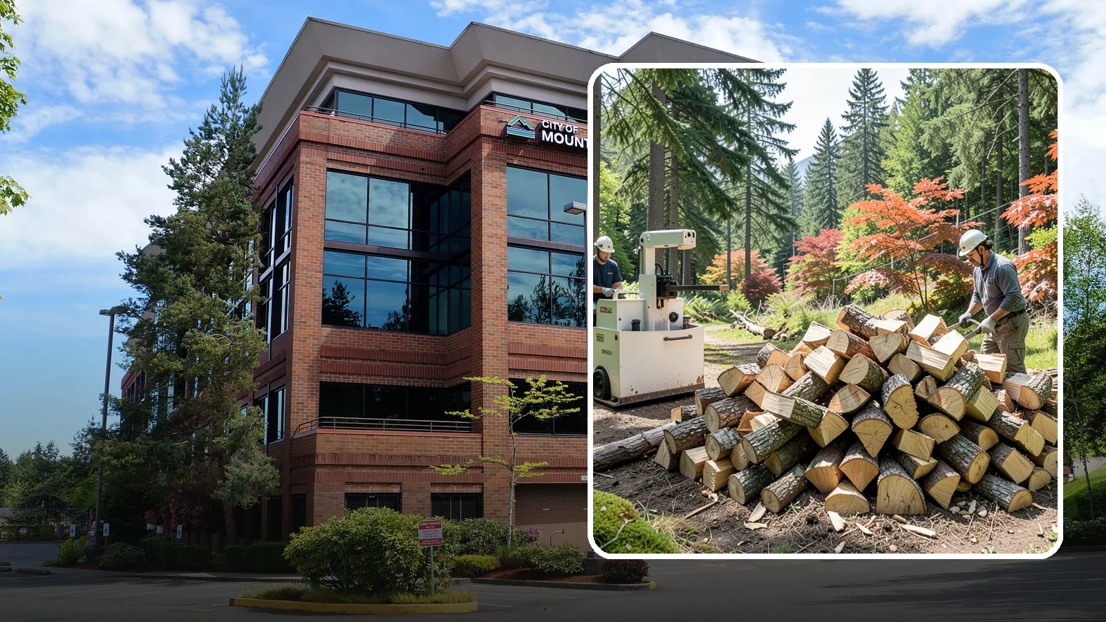 Firewood Cutting in Mountlake Terrace, Snohomish County, WA - Precise firewood cutting that brings logs down to the burn lengths your appliance needs.