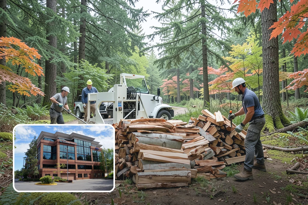 Firewood Cutting in Mountlake Terrace, Snohomish County, WA - Consistent lengths that fit your appliance