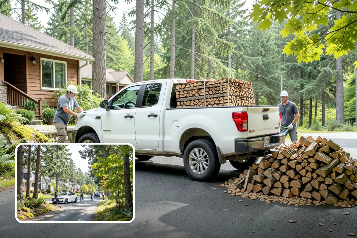 Firewood Cutting in Normandy Park, King County, WA - Consistent lengths that fit your appliance