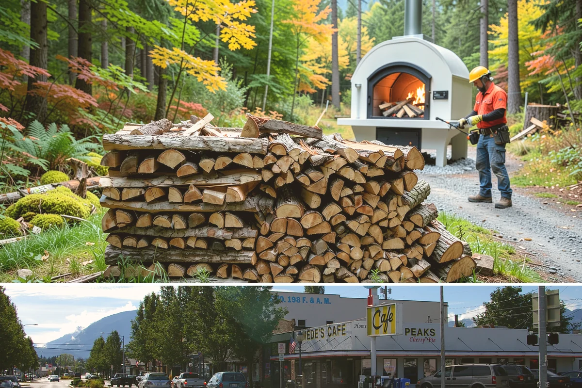 Firewood Cutting in North Bend, King County, WA - Schedule cutting in spring or summer so pieces have the dry season to season before winter.