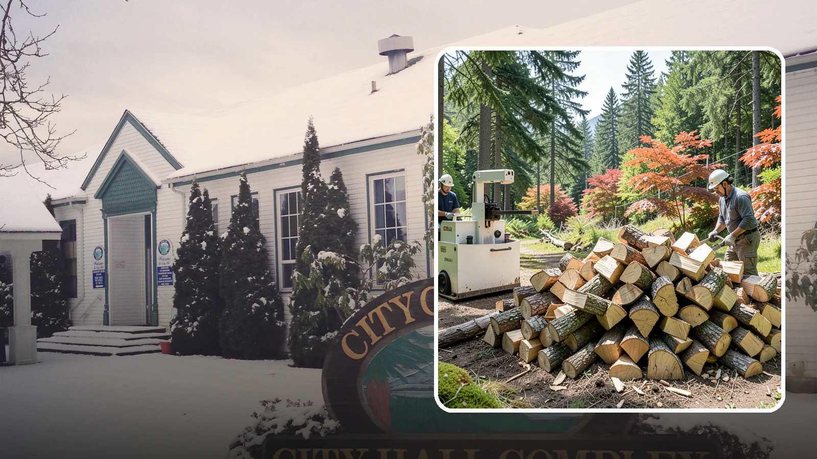 Firewood Cutting in Pacific, King County, WA - Precise firewood cutting that brings logs down to the burn lengths your appliance needs.