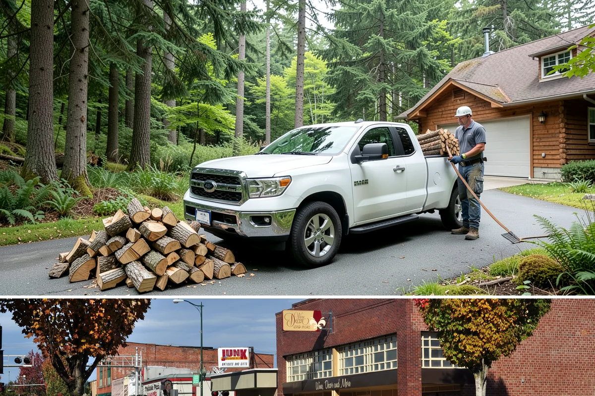 Firewood Cutting in Puyallup, Pierce County, WA - Schedule cutting in spring or summer so pieces have the dry season to season before winter.
