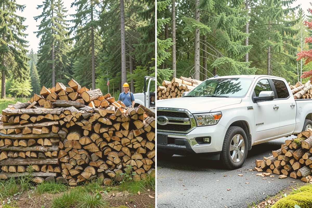 Firewood Cutting in Sammamish, King County, WA - Confirm your target burn length and volume