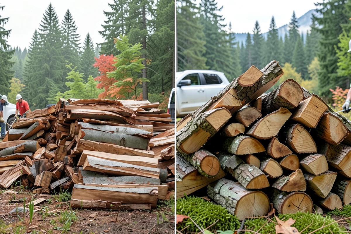Firewood Cutting in Sedro-Woolley, Skagit County, WA - Confirm your target burn length and volume
