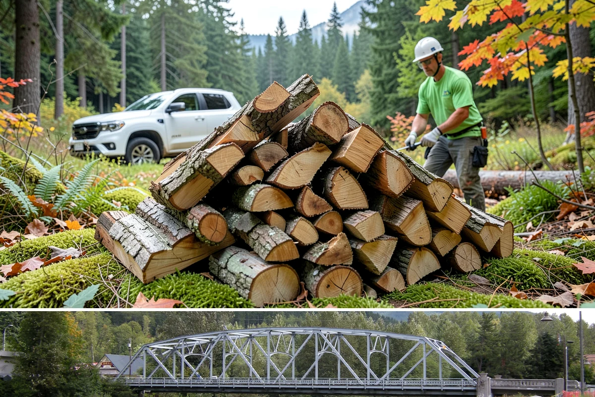Firewood Cutting in Skykomish, King County, WA - Schedule cutting in spring or summer so pieces have the dry season to season before winter.