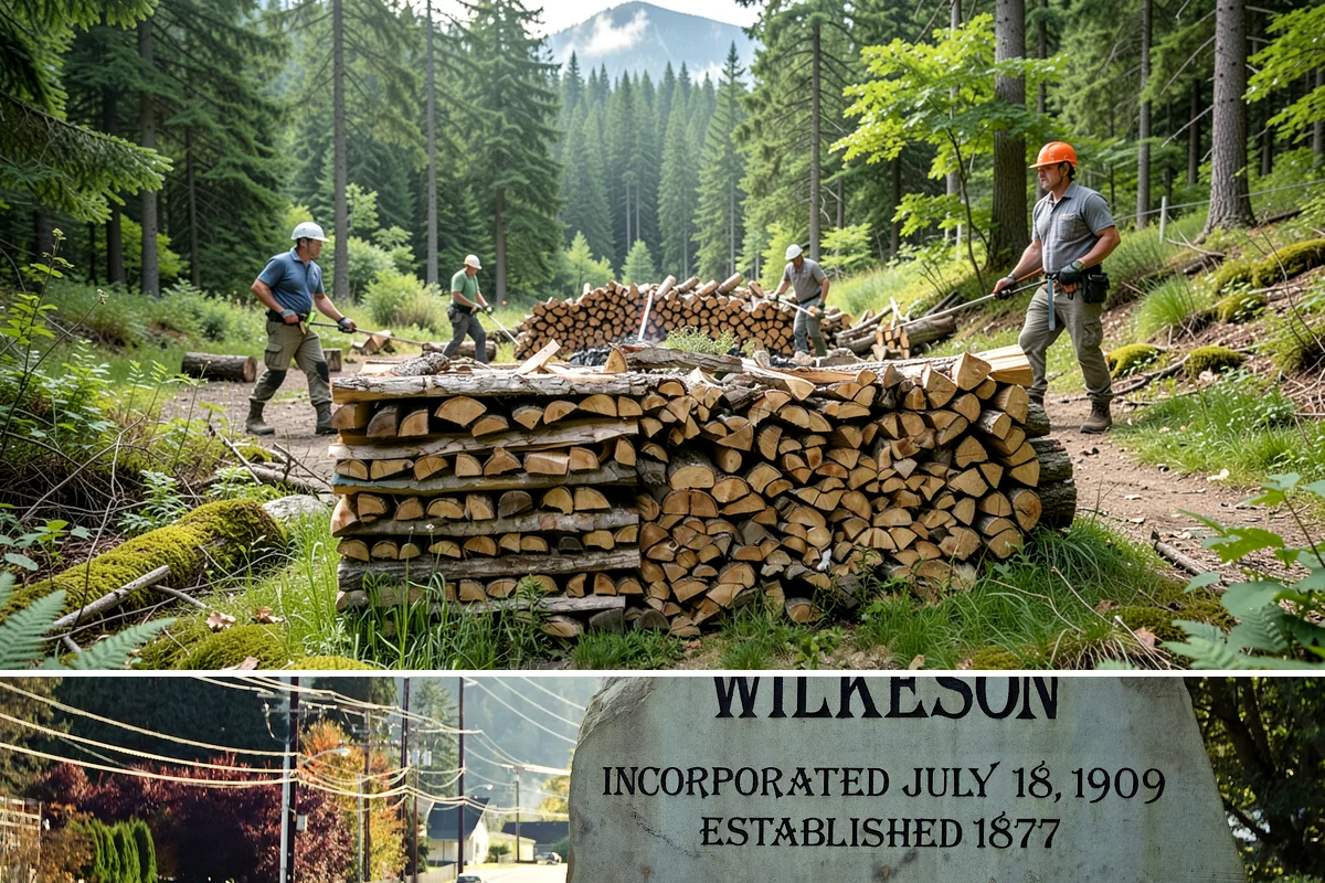 Firewood Cutting in Wilkeson, Pierce County, WA - Schedule cutting in spring or summer so pieces have the dry season to season before winter.