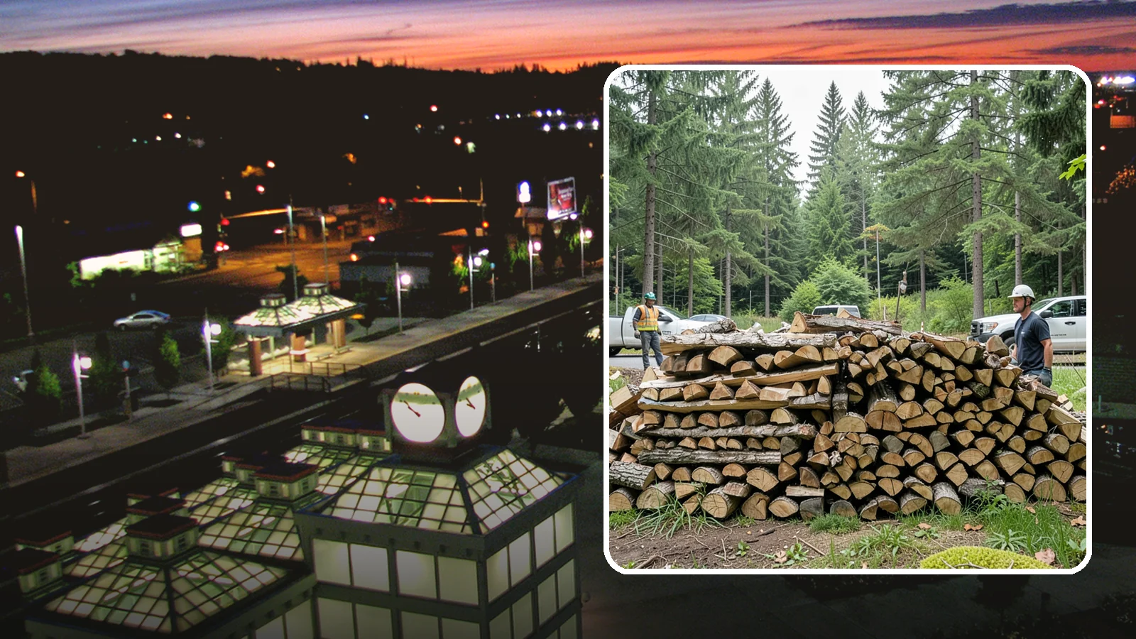 Firewood Debris Cleanup in Auburn, King County, WA - We clear the scattered scraps, splinters, and leftover mess that pile up around a busy Pacific Northwest wood pile.