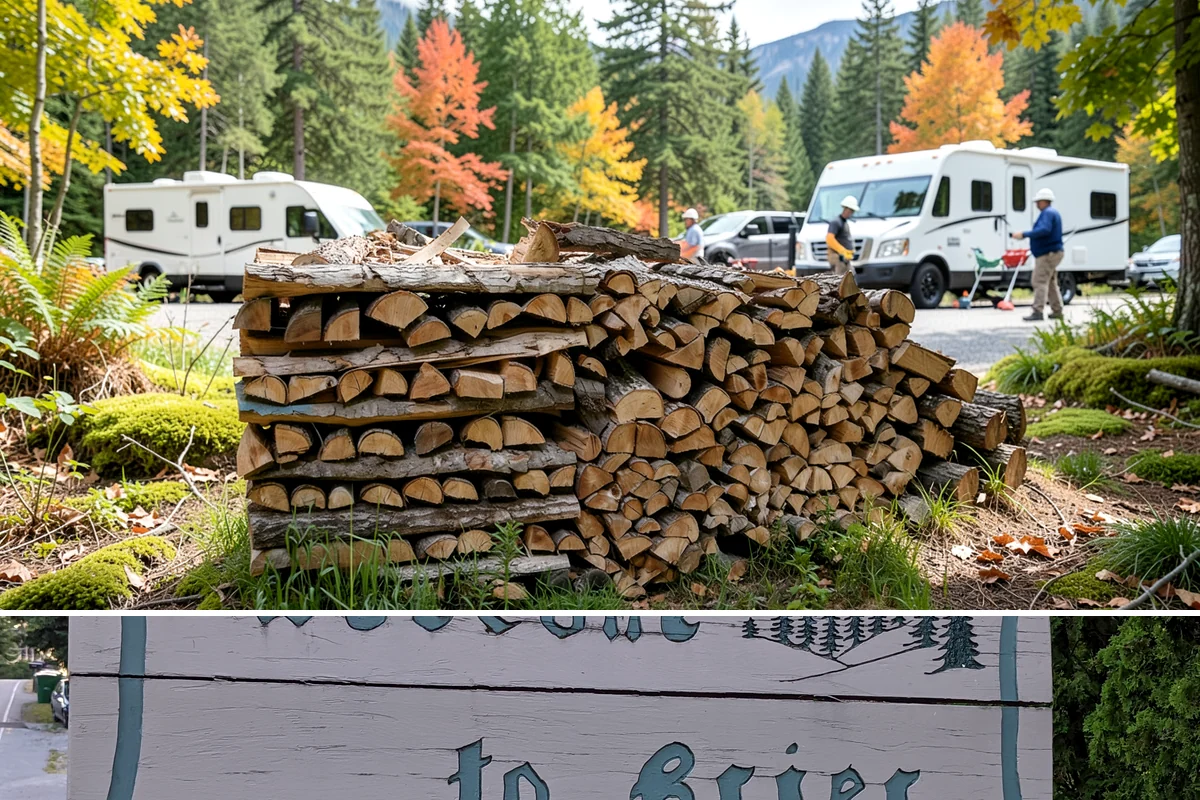 Firewood Debris Cleanup in Brier, Snohomish County, WA - Late winter and early spring are ideal, once the heavy burning season winds down and the accumulated mess is at its peak.