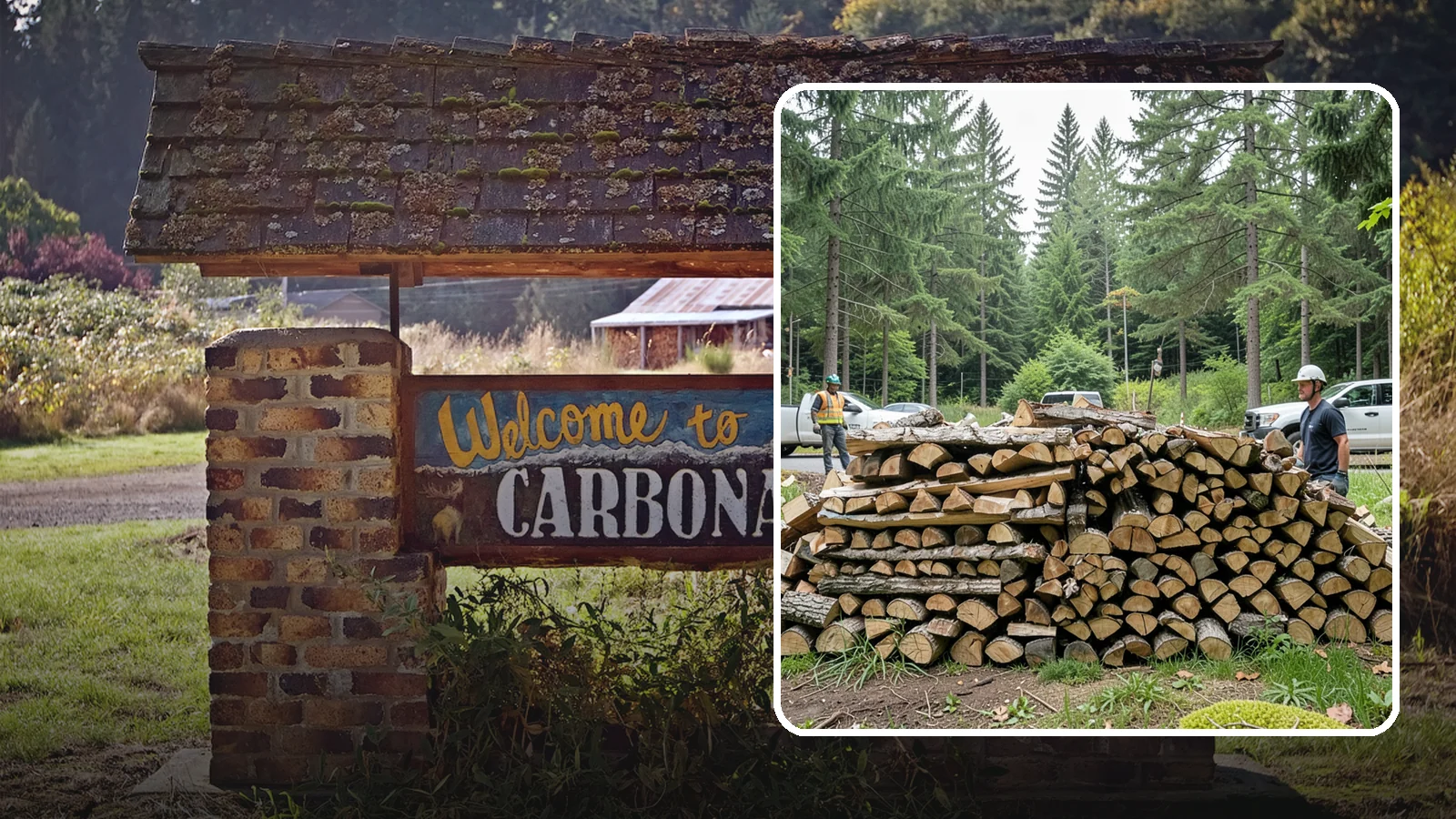 Firewood Debris Cleanup in Carbonado, Pierce County, WA - We clear the scattered scraps, splinters, and leftover mess that pile up around a busy Pacific Northwest wood pile.