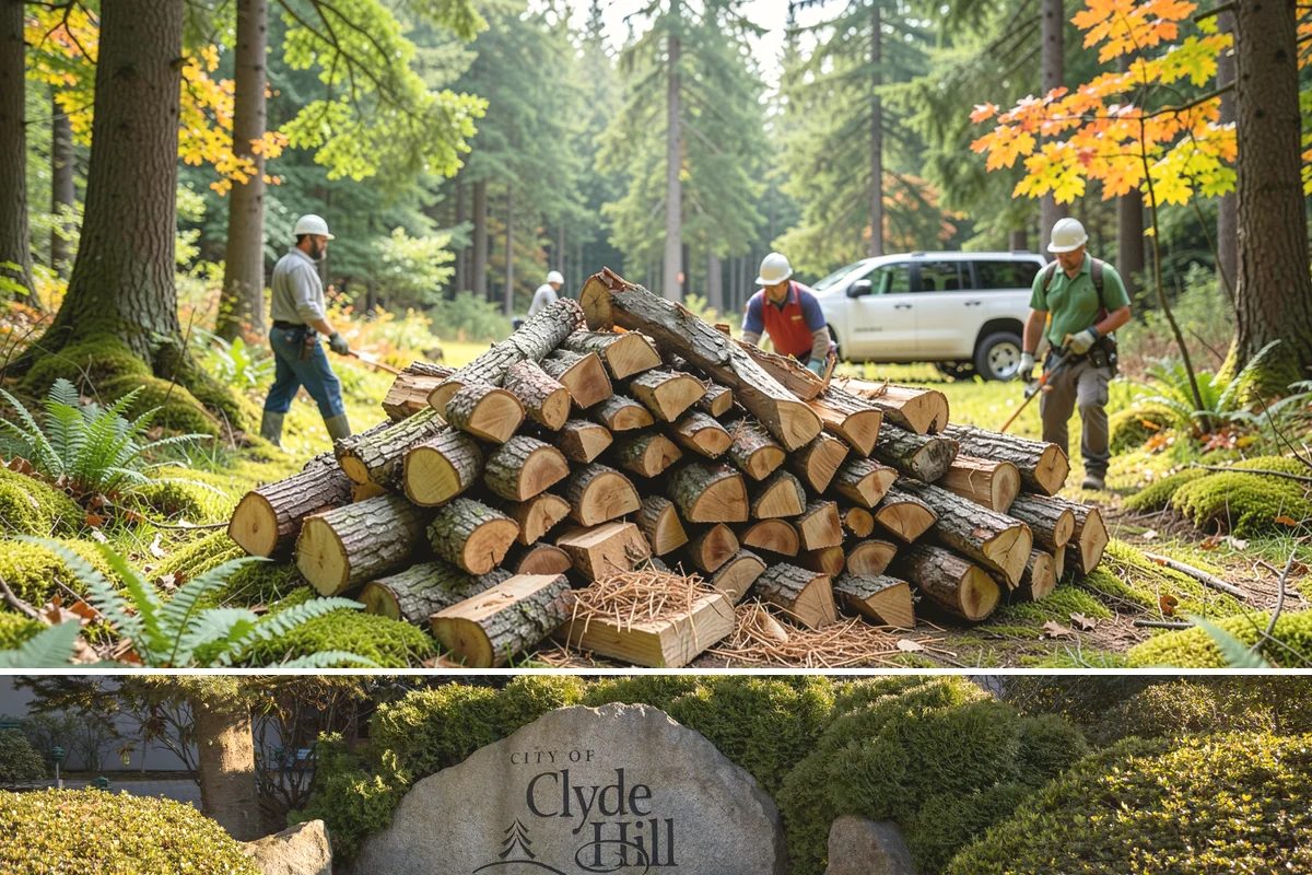 Firewood Debris Cleanup in Clyde Hill, King County, WA - Late winter and early spring are ideal, once the heavy burning season winds down and the accumulated mess is at its peak.