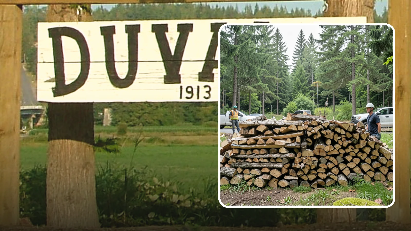 Firewood Debris Cleanup in Duvall, King County, WA - We clear the scattered scraps, splinters, and leftover mess that pile up around a busy Pacific Northwest wood pile.