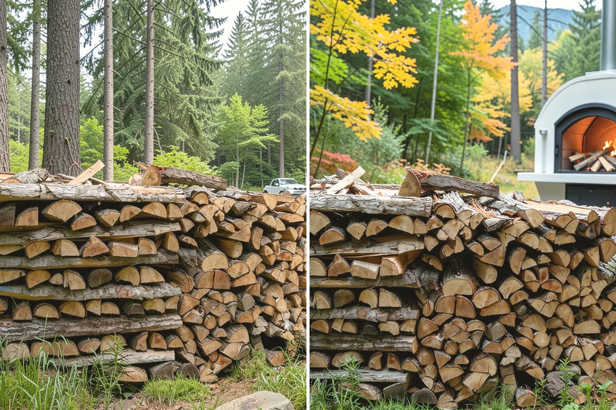 Firewood Debris Cleanup in Duvall, King County, WA - Walk the site and identify the material to remove