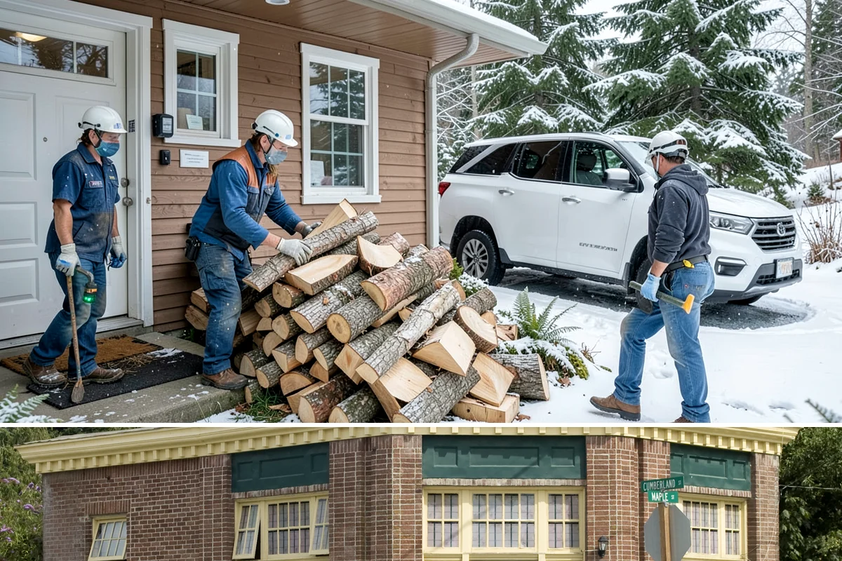Firewood Debris Cleanup in Hamilton, Skagit County, WA - Late winter and early spring are ideal, once the heavy burning season winds down and the accumulated mess is at its peak.