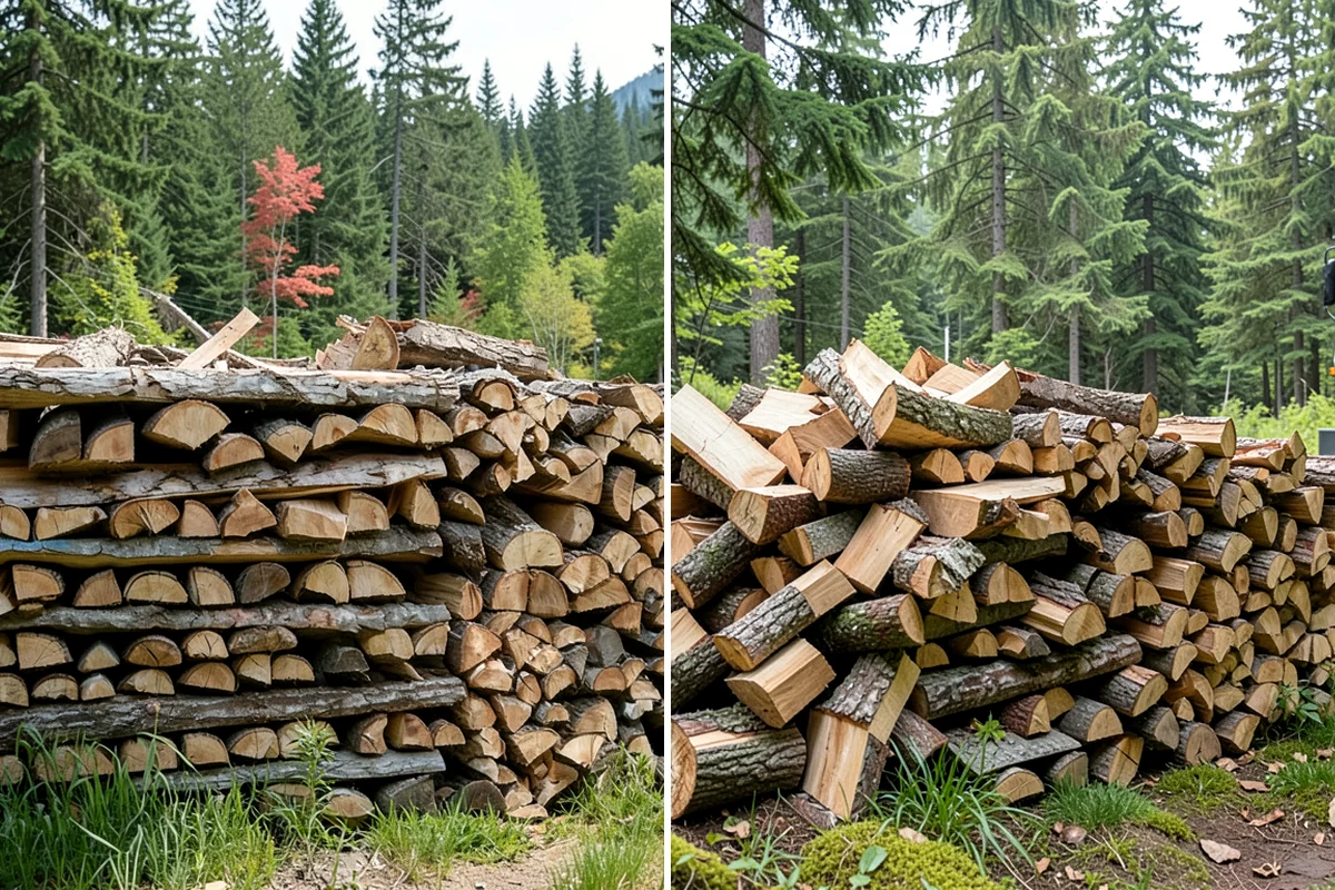 Firewood Debris Cleanup in Lakewood, Pierce County, WA - Walk the site and identify the material to remove