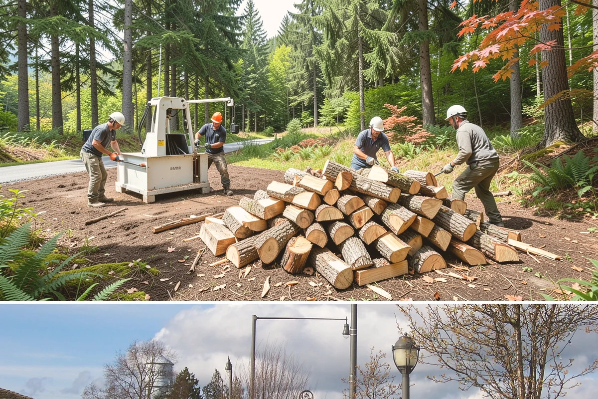 Firewood Debris Cleanup in Marysville, Snohomish County, WA - Late winter and early spring are ideal, once the heavy burning season winds down and the accumulated mess is at its peak.