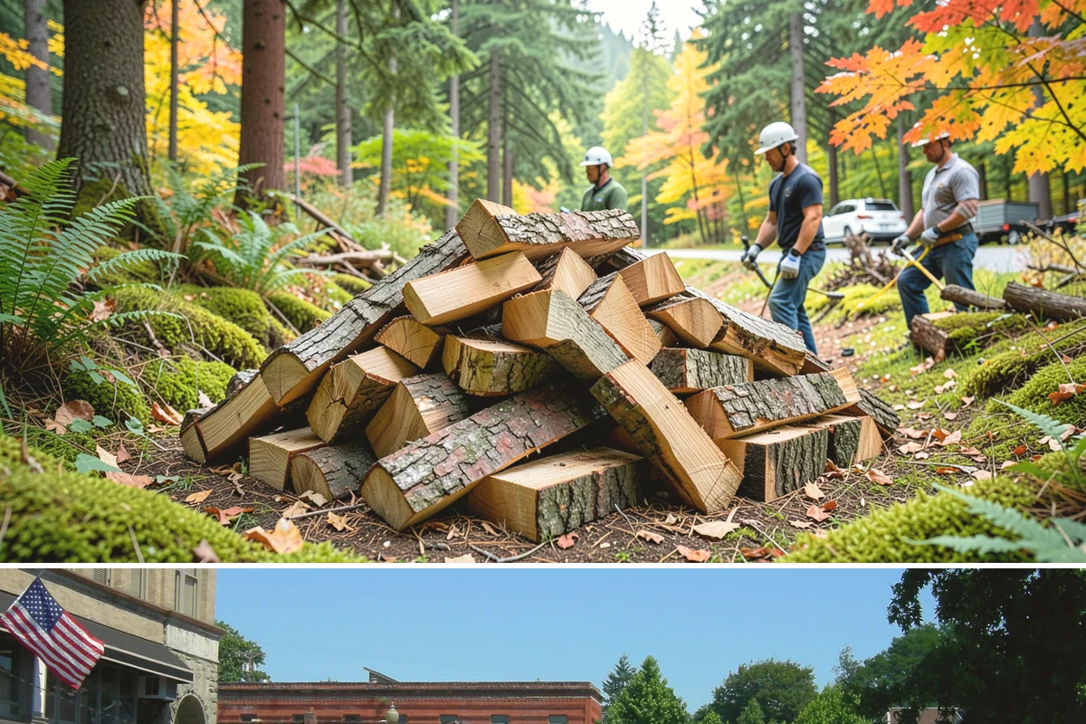 Firewood Debris Cleanup in Snohomish, Snohomish County, WA - Late winter and early spring are ideal, once the heavy burning season winds down and the accumulated mess is at its peak.