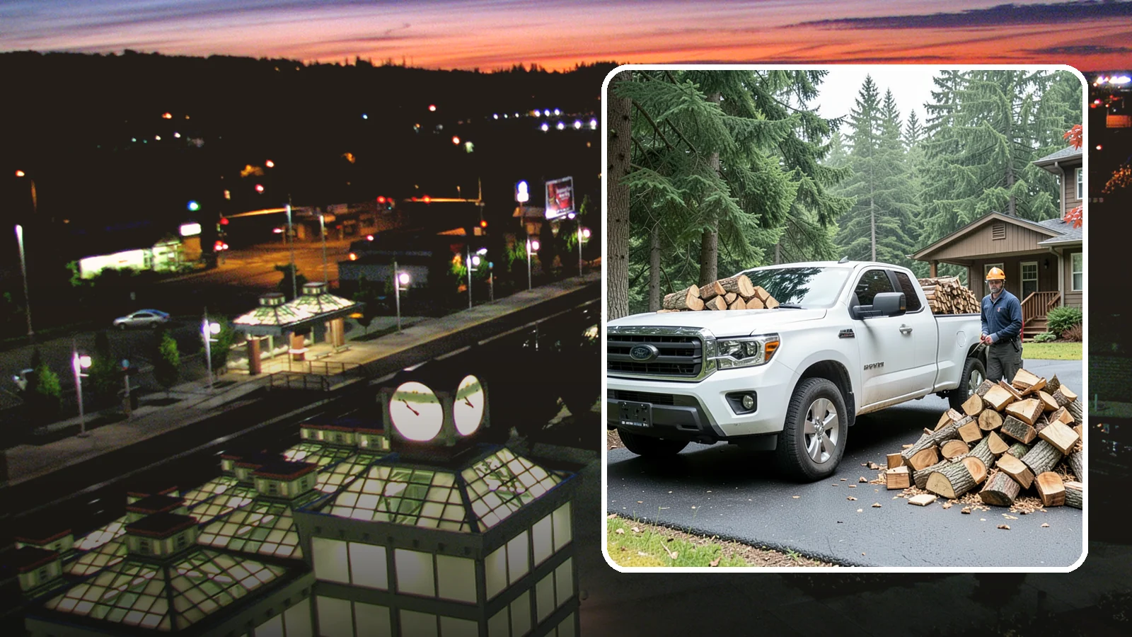 Firewood Delivery in Auburn, King County, WA - We haul seasoned, ready-to-burn firewood straight to your Pacific Northwest home so you never have to load, tow, or unload it...