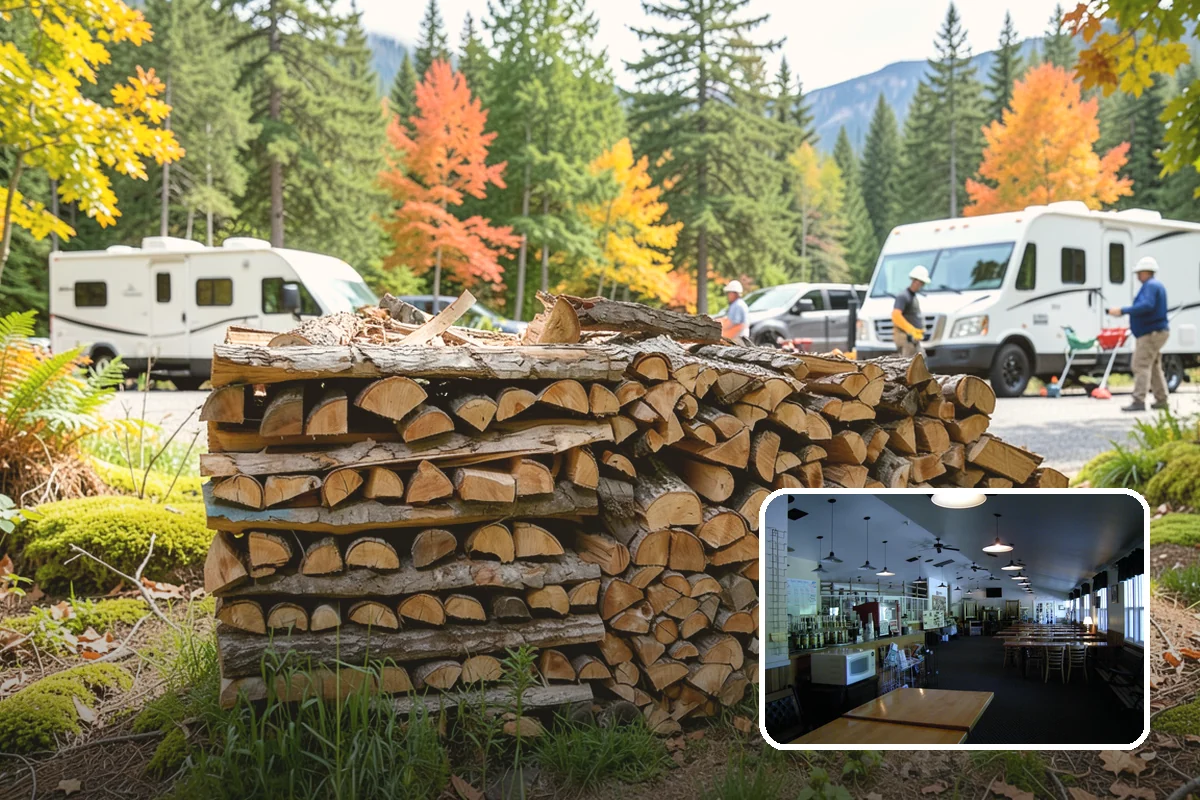 Firewood Delivery in Black Diamond, King County, WA - Saves you the hassle of renting a truck and hauling heavy wood