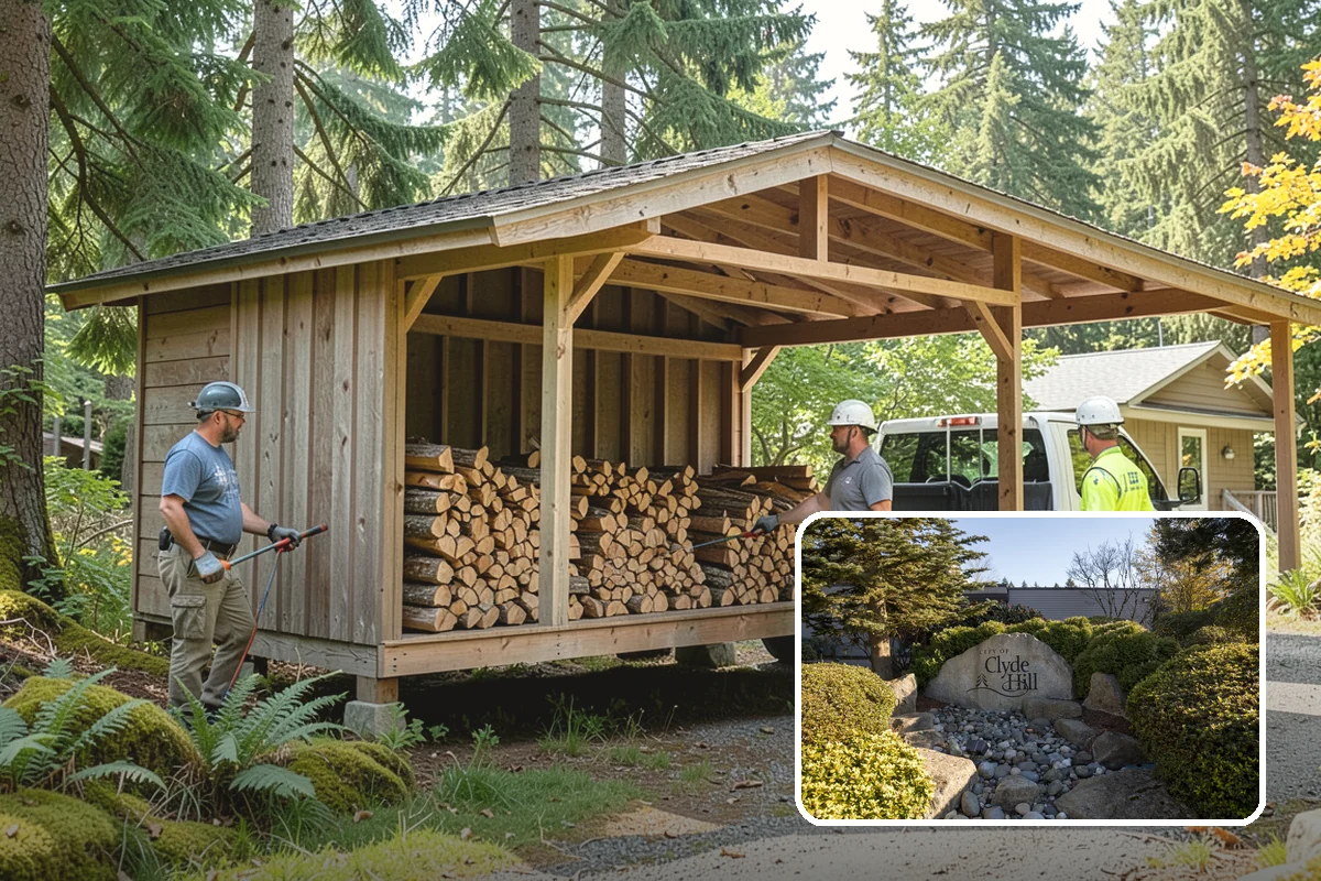 Firewood Delivery in Clyde Hill, King County, WA - Saves you the hassle of renting a truck and hauling heavy wood