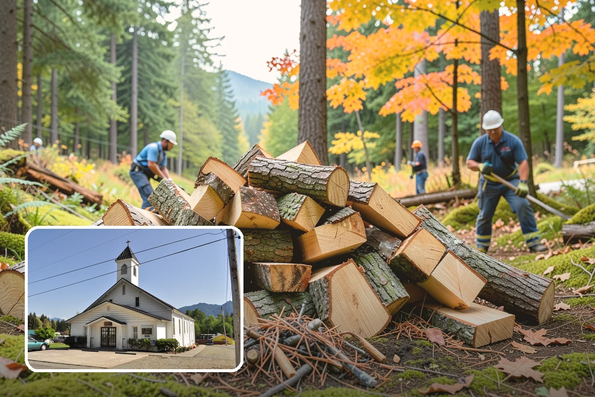 Firewood Delivery in Concrete, Skagit County, WA - Saves you the hassle of renting a truck and hauling heavy wood