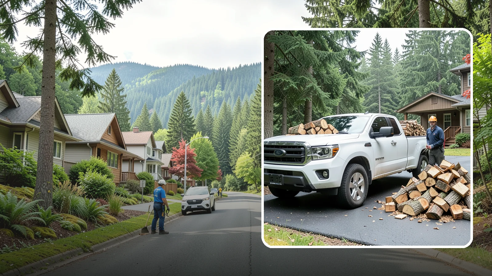 Firewood Delivery in Darrington, Snohomish County, WA - We haul seasoned, ready-to-burn firewood straight to your Pacific Northwest home so you never have to load, tow, or unload it...