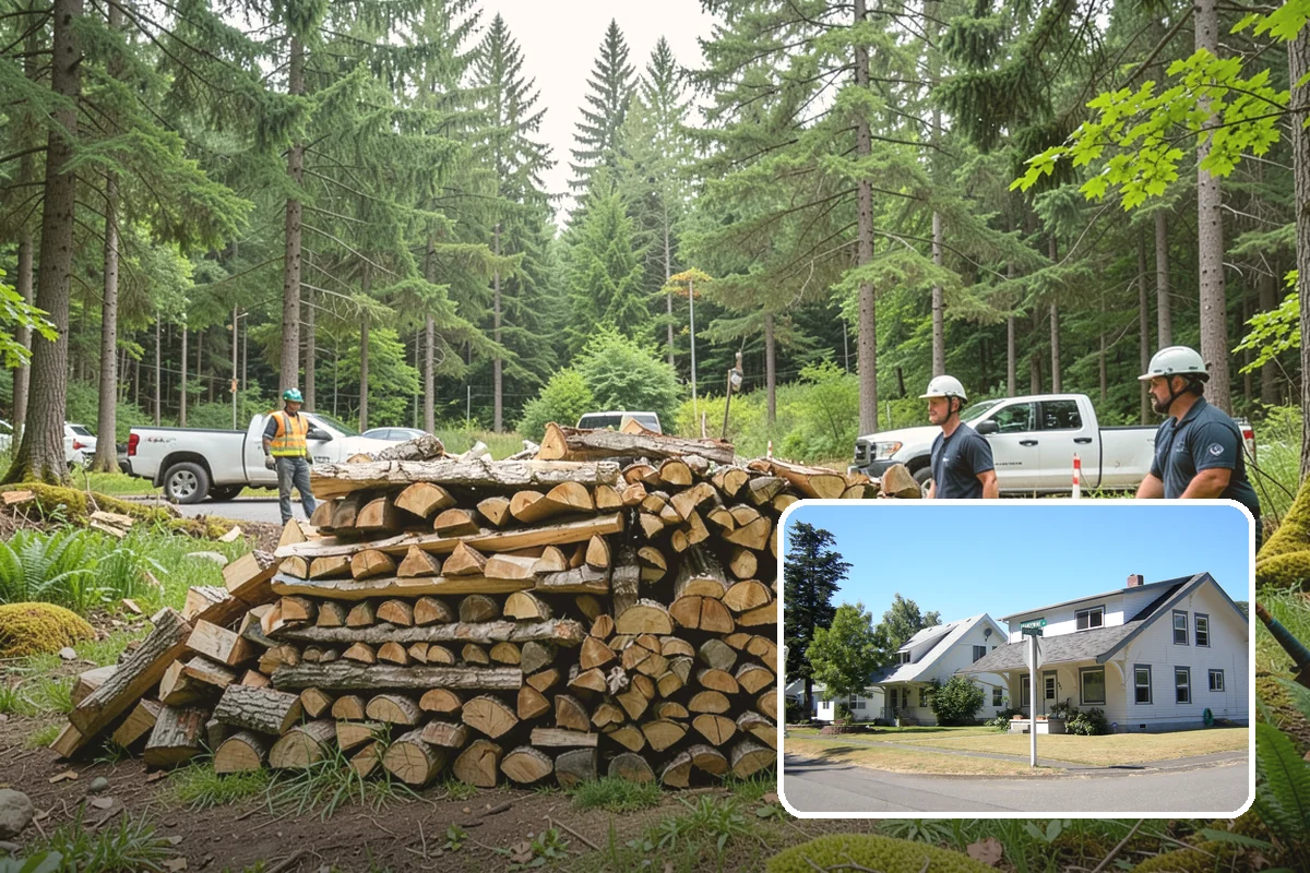 Firewood Delivery in DuPont, Pierce County, WA - Saves you the hassle of renting a truck and hauling heavy wood