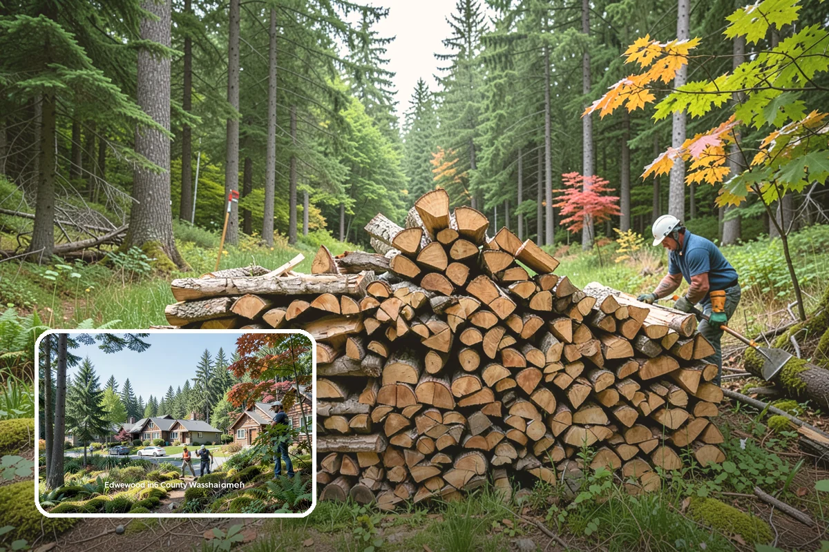 Firewood Delivery in Edgewood, WA - Saves you the hassle of renting a truck and hauling heavy wood