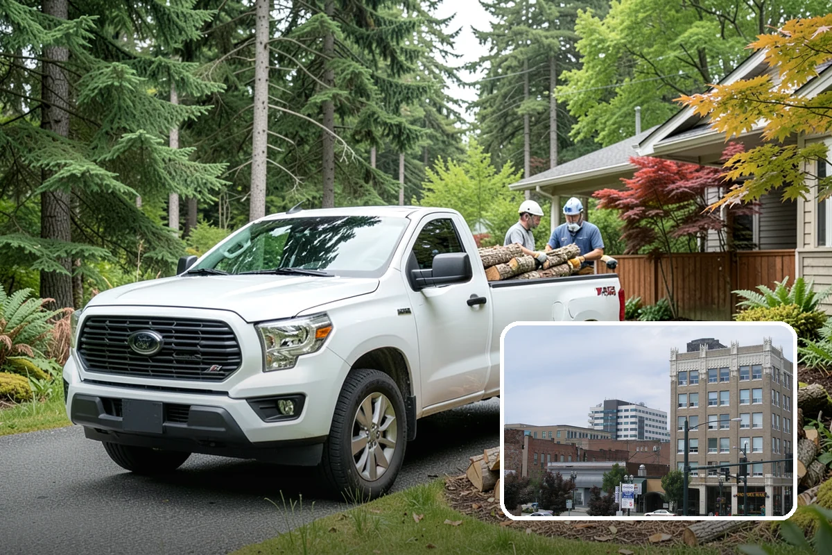 Firewood Delivery in Everett, Snohomish County, WA - Saves you the hassle of renting a truck and hauling heavy wood