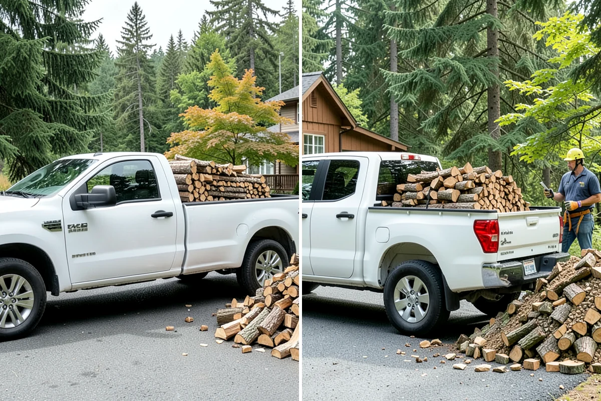 Firewood Delivery in Federal Way, King County, WA - Confirm your quantity, drop location, and preferred window