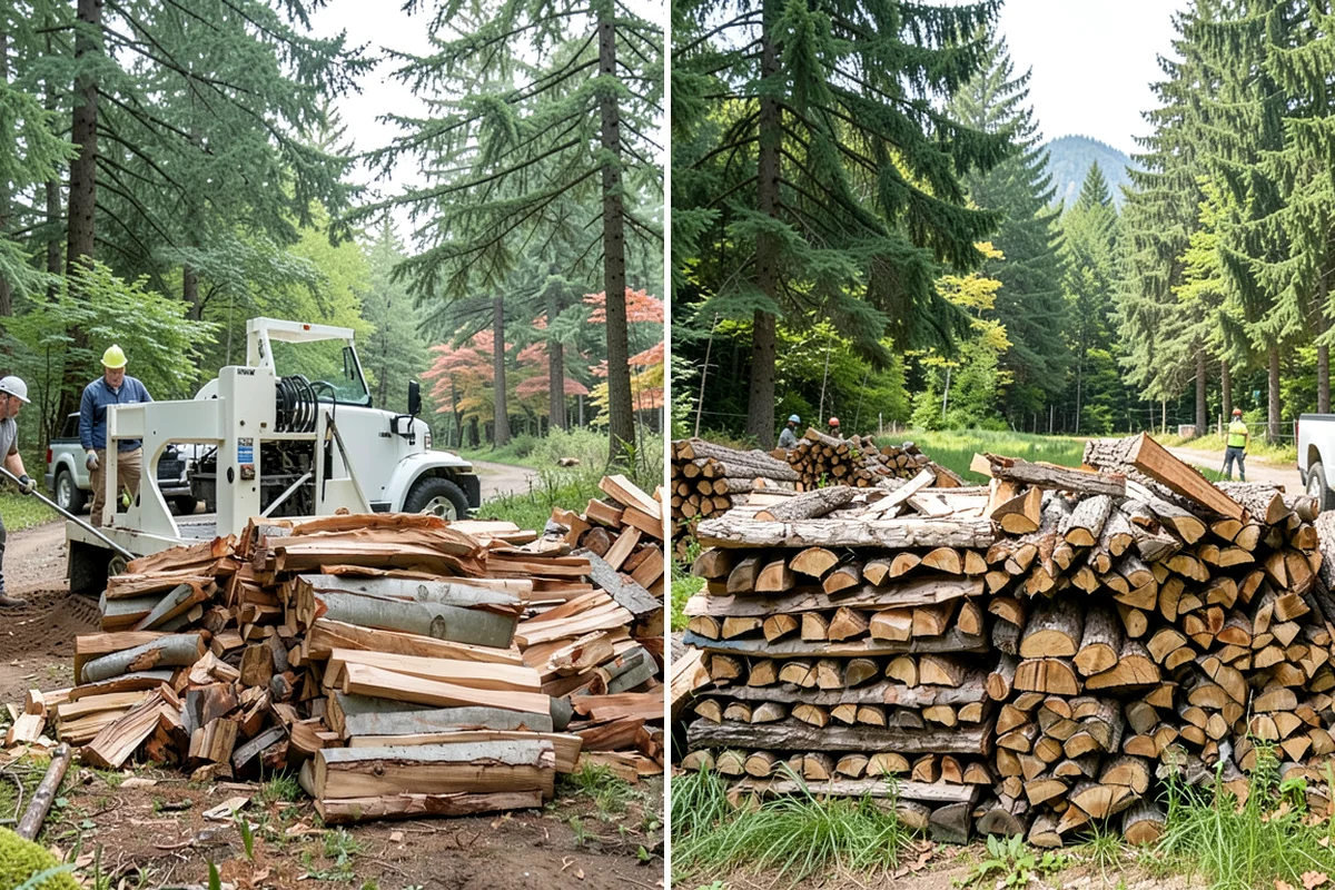 Firewood Delivery in Fircrest, Pierce County, WA - Confirm your quantity, drop location, and preferred window
